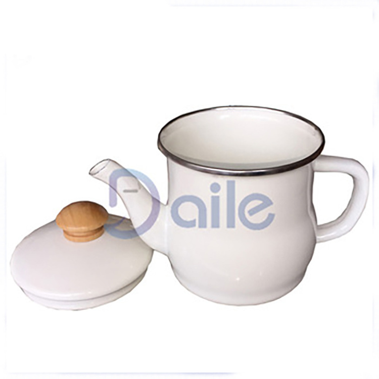 0.8L high capacity tea kettle/porcelain enamel water kettle/porcelain enamel teapot kettle