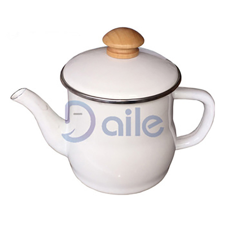 0.8L high capacity tea kettle/porcelain enamel water kettle/porcelain enamel teapot kettle