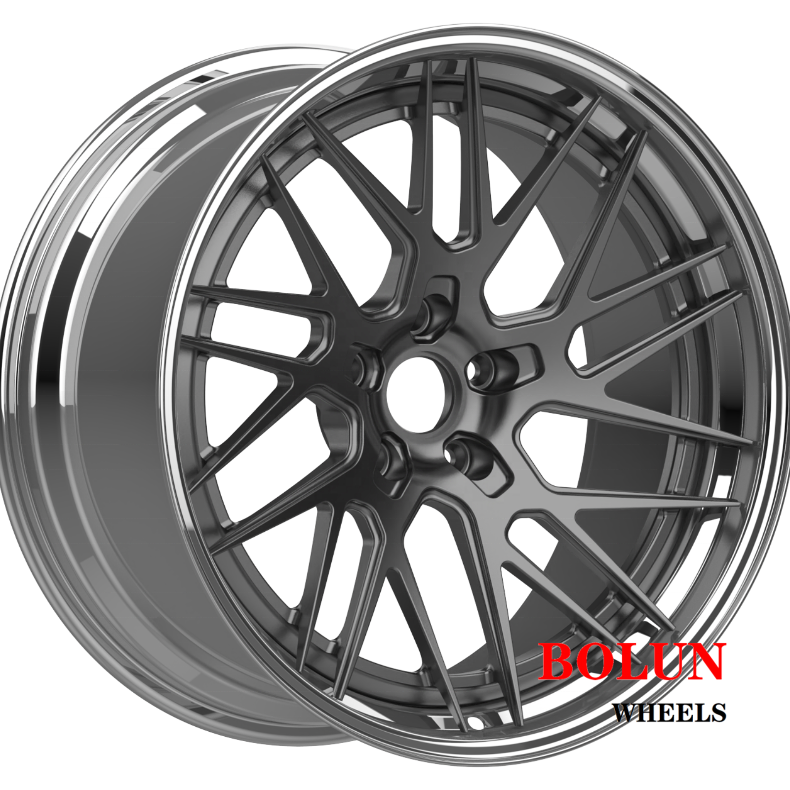 Custom luxury polished 18*9.5 18*10.5 inch 5*114.3 car forged wheels rims for Honda Civic rims