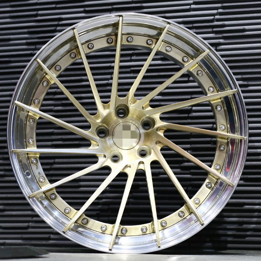 BOLUN  manufacture price 22 inch wheel 5 spoke Machine Face Finish Passenger Car Wheels  rims For Ferrari