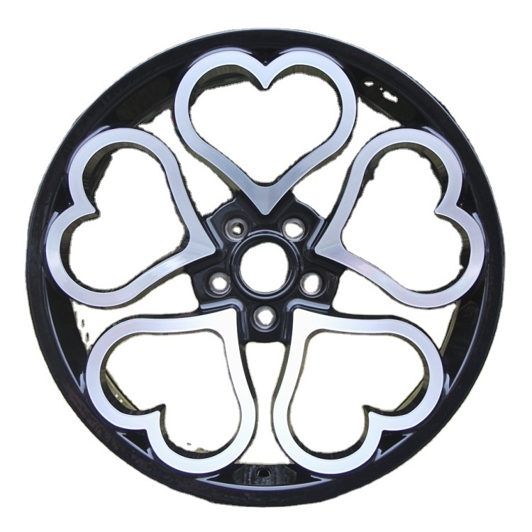 good price custom monoblock 16-24inch forged wheels heart wheels, rims with hearts for bmw car