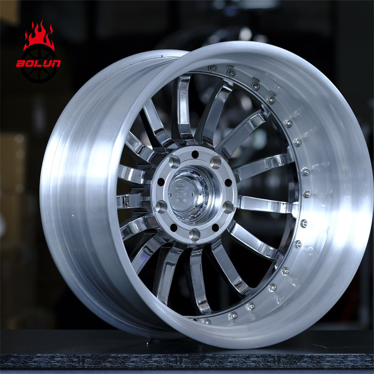 BOLUN wheels direct sale 18 19 20 21 22 23 inch 5 x 114.3 forged 6061 aluminum alloy car wheels rims for Toyota