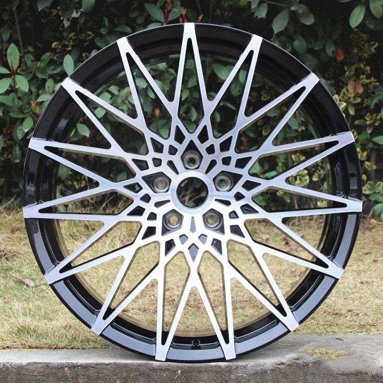 BOLUN custom light wight 17 18 19 20 21 22 23 inch passenger car alloy car wheel rims 5x114.3 for Honda Civic