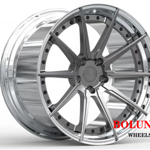 Custom luxury polished 18*9.5 18*10.5 inch 5*114.3 car forged wheels rims for Honda Civic rims