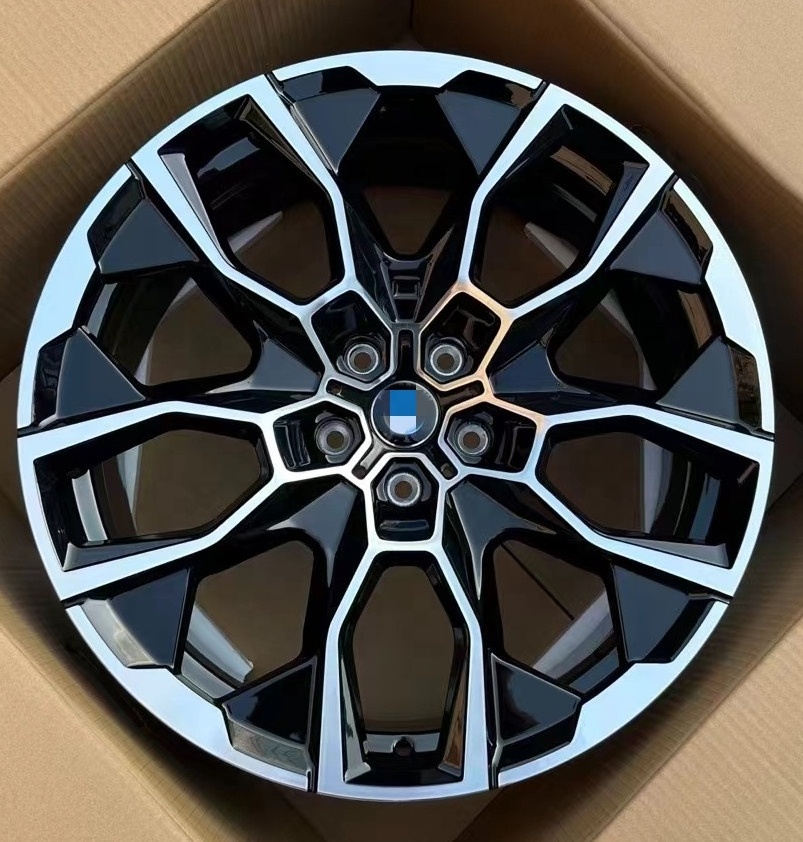 BOLUN Passenger Car Wheel 5 hole 5x120  Gloss Black Color 19 20 21 22 inch Wheel Rim for Bmw f15 x5