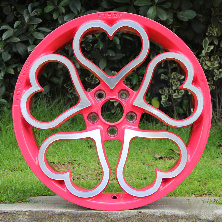 good price custom monoblock 16-24inch forged wheels heart wheels, rims with hearts for bmw car