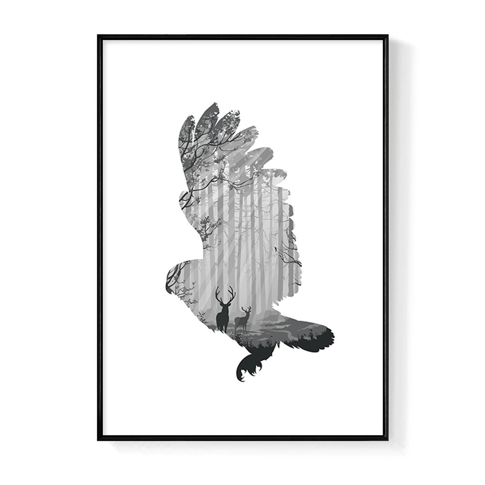 wall canvas with frame goshawk print framed art print safari nursery prints gallery wall poster decor