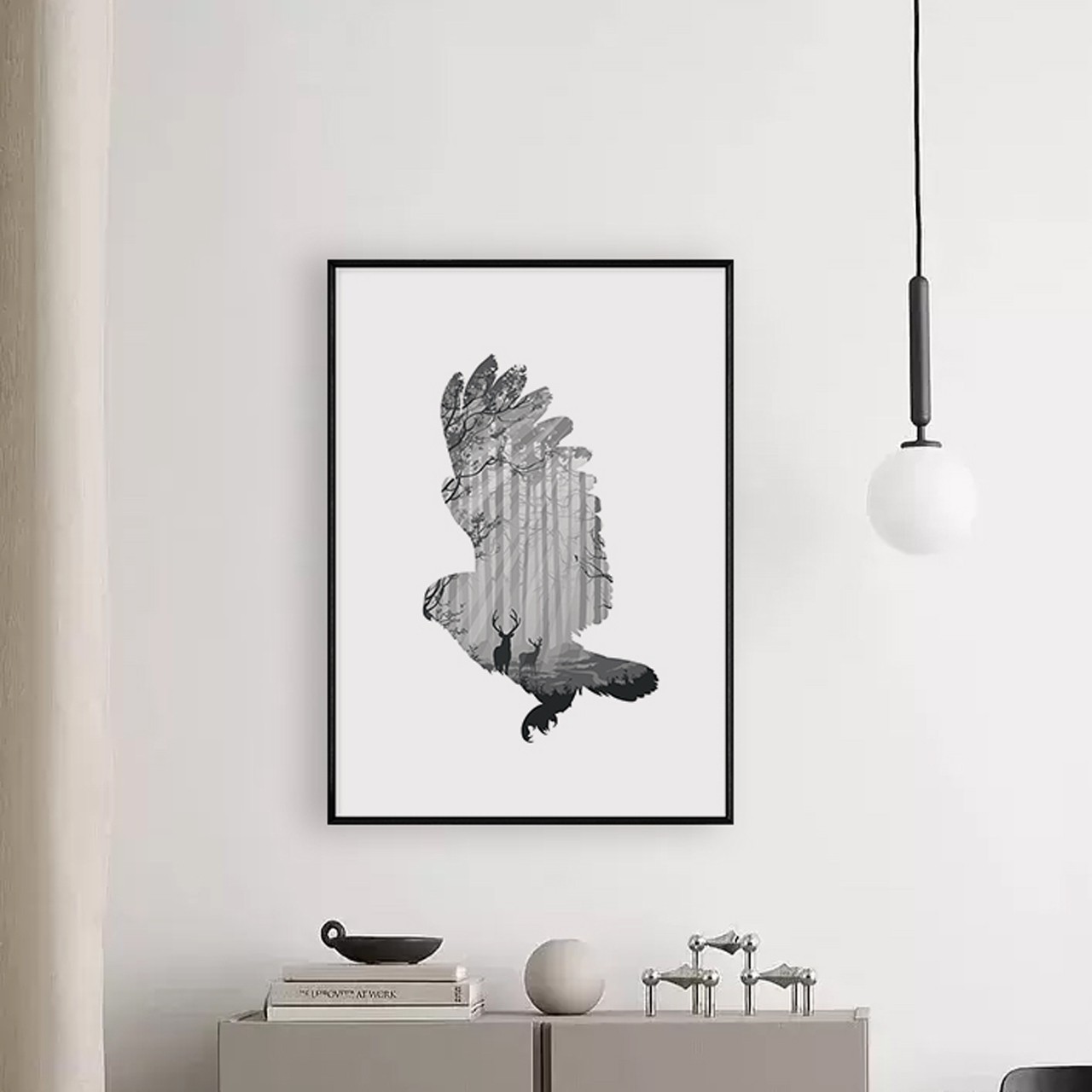 wall canvas with frame goshawk print framed art print safari nursery prints gallery wall poster decor