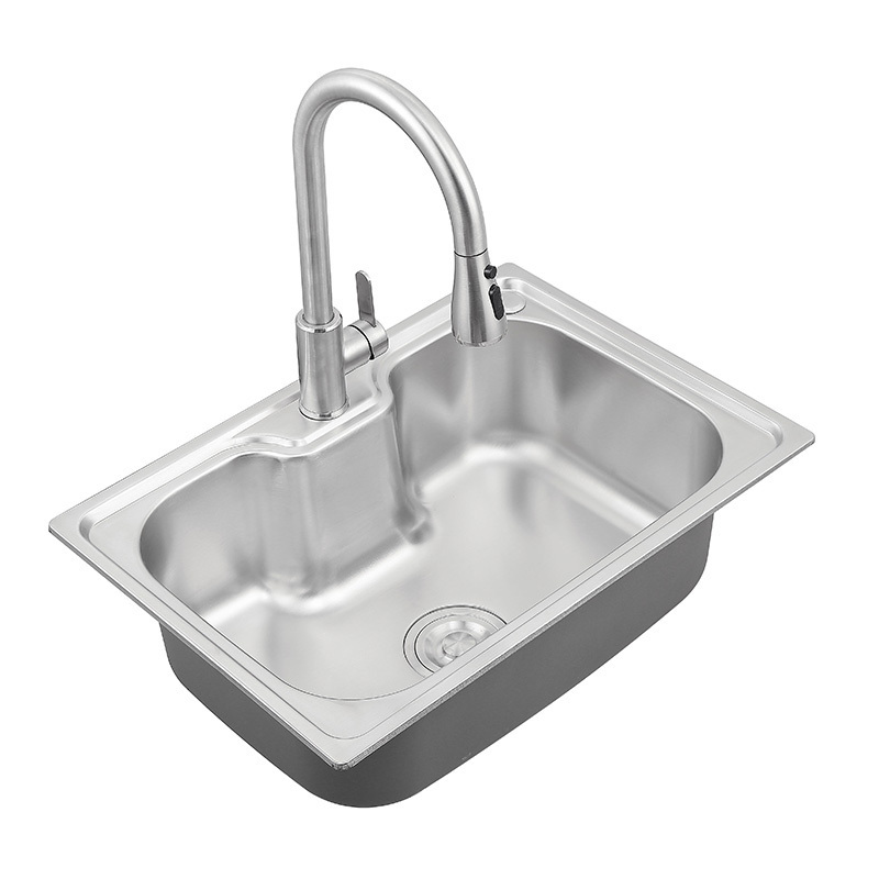 Brazil pia da cozinha kitchen sink stainless steel modern single bowl brushed thickening farmhouse stainless steel kitchen sink