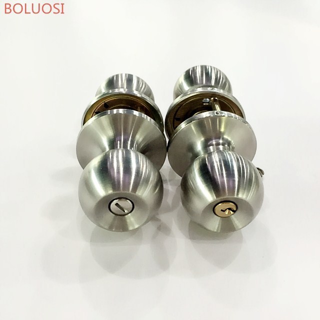 American Tubular knob lock 607 with white paint color