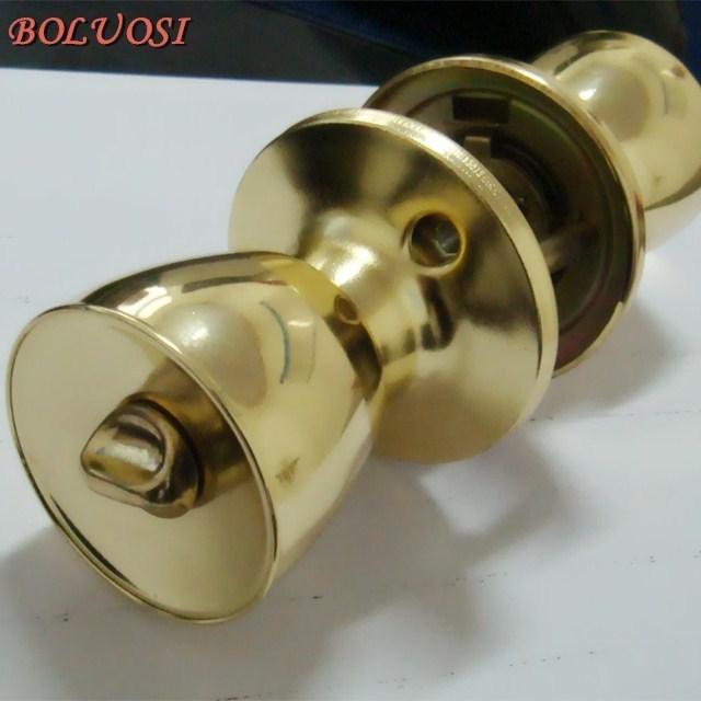 Cylindrical Knob Door Locks Main Entrance Gate Front Door Entry Privacy Bathroom Door Cylinder Knob Lock