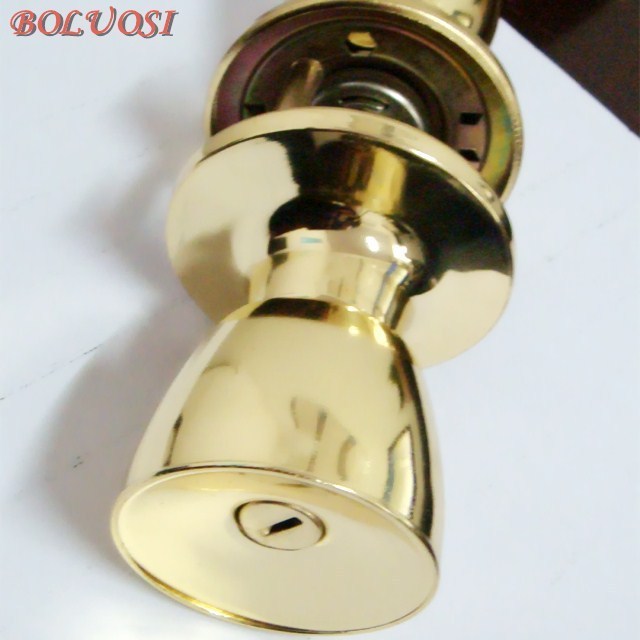 Cylindrical Knob Door Locks Main Entrance Gate Front Door Entry Privacy Bathroom Door Cylinder Knob Lock