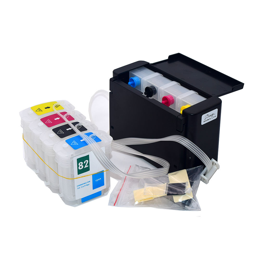 BOMA.LTD High Quality Ciss System For HP 10 82 Ink Cartridge For HP Designjet 500 800 500PS 800PS With Reset ARC Chips