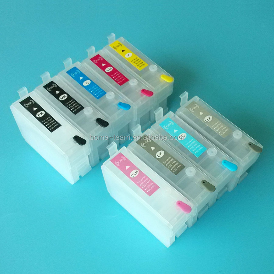 T7601 7601 SC-P600 P 600 Refill ink cartridge with ARC chip for Epson SureColor P600 color inject printer