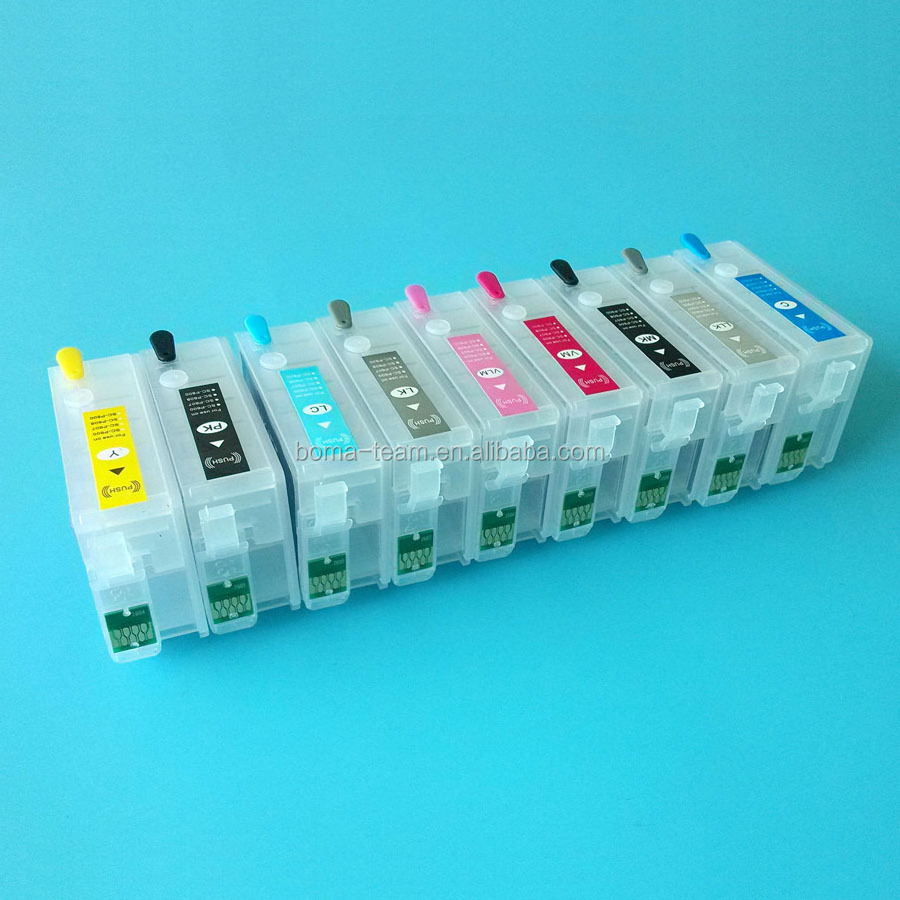 T7601 7601 SC-P600 P 600 Refill ink cartridge with ARC chip for Epson SureColor P600 color inject printer