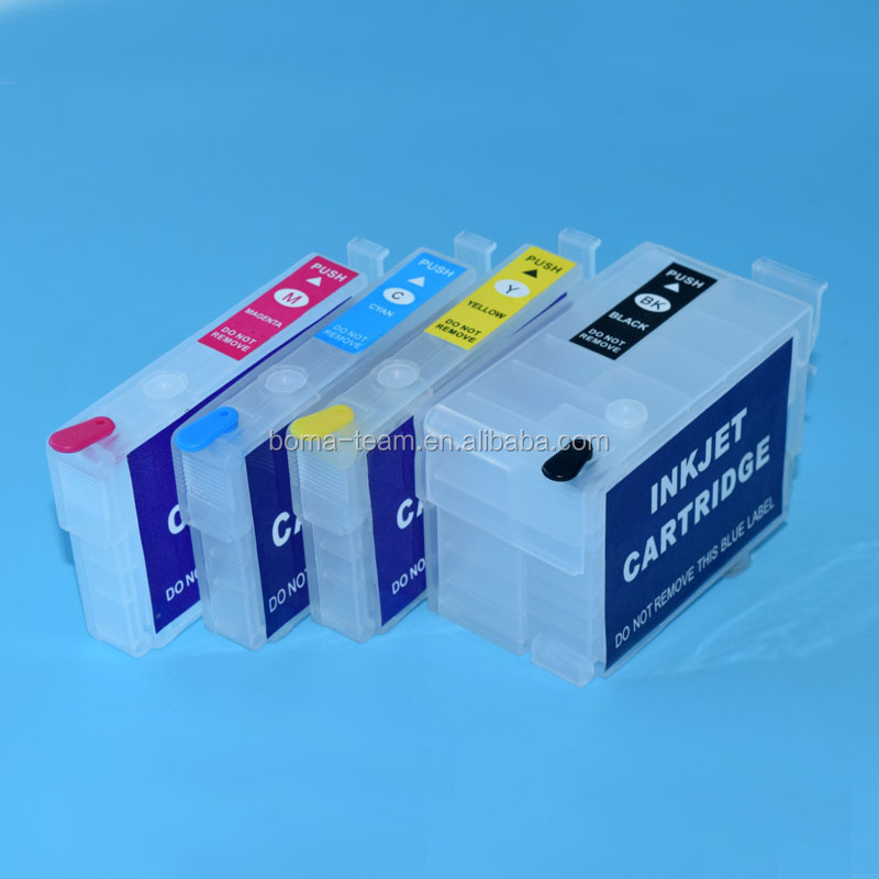 T27XL T2711 T252XL 252XL Refillable Ink Cartridges For Epson WF-7110 7720 7710 7718 WF-7610 WF-7620 WF-3620 WF-3640 Printers