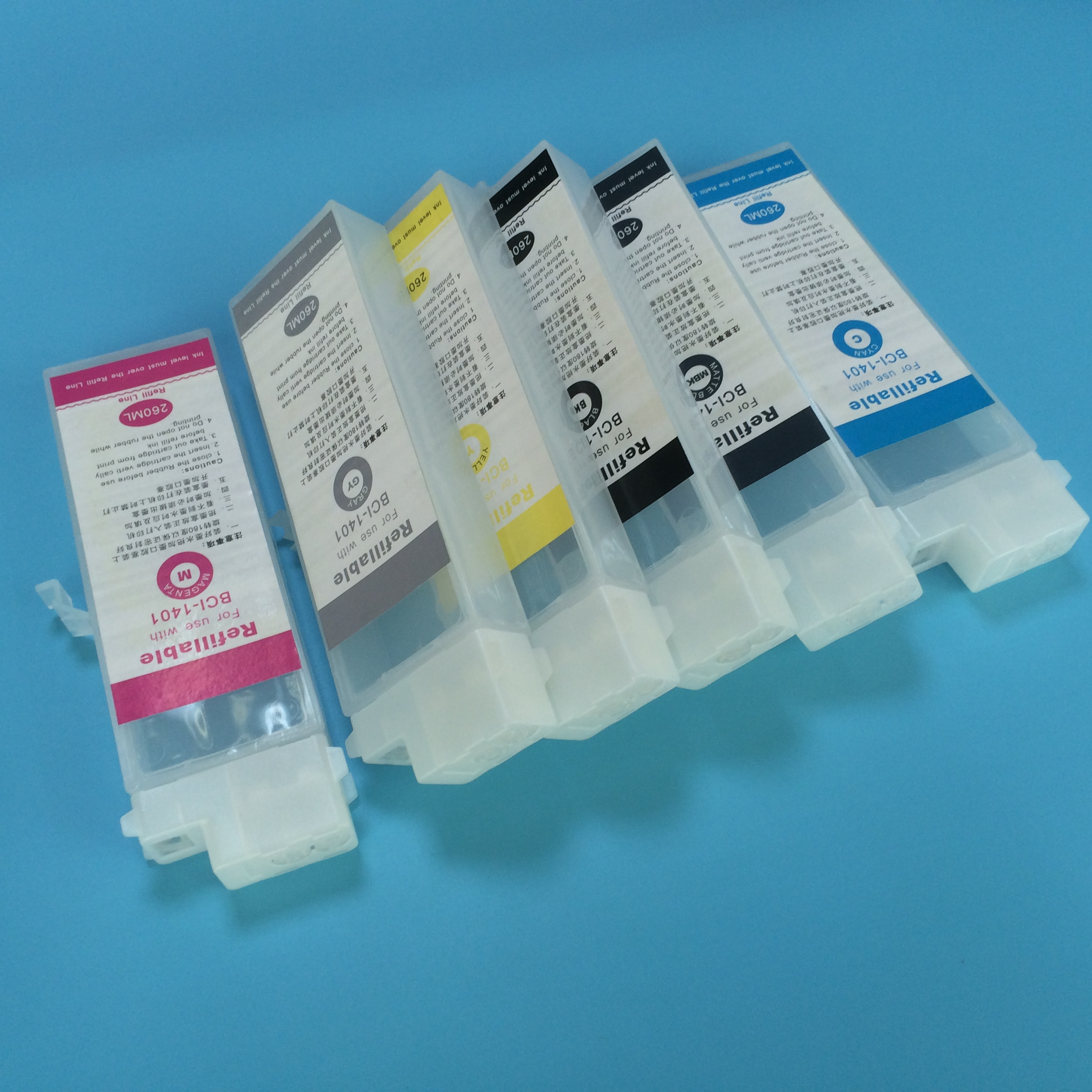 BOMA PFI 102 Empty Refillable Ink Cartridge With Chip For Canon iPF 500 510 600 610 700 710 605 650 655 750 755 760 Printer Inks