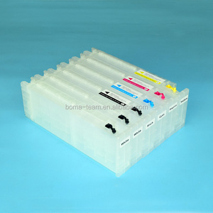 Refill ink cartridge compatible with chip for epson surecolor sc-f2000 ciss and textile white ink