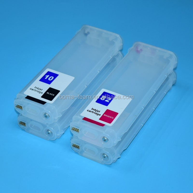 10 82 280ml Bulk Ciss Refillable Ink Cartridge For HP Designjet 500 510 800 510ps 500ps 800ps Plotters