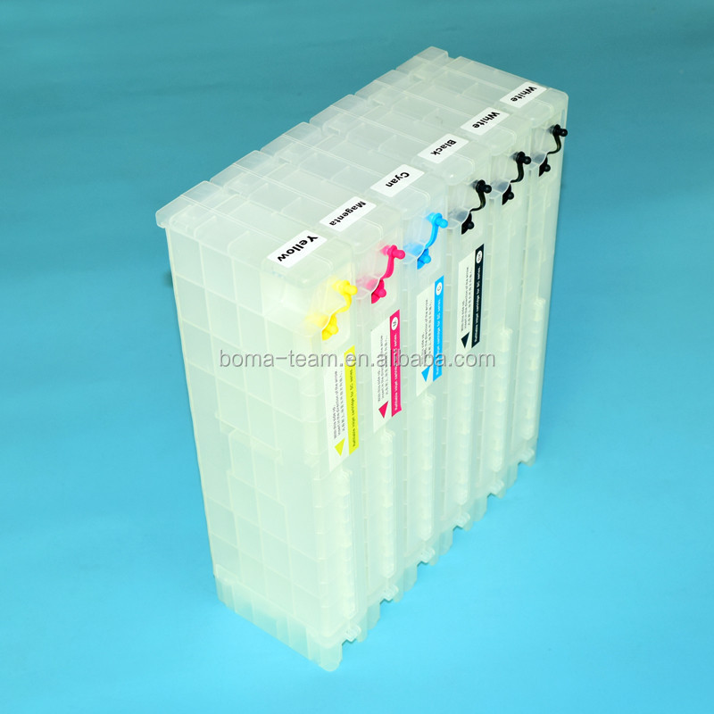 Refill ink cartridge compatible with chip for epson surecolor sc-f2000 ciss and textile white ink