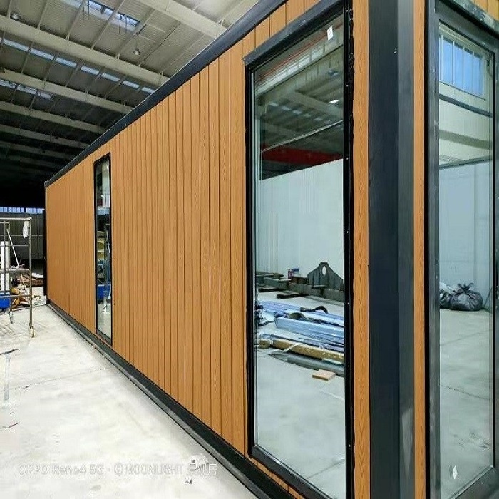 Ready Made 40 Ft Luxury Container House Transportable Modular Homes South Africa Easy Install Prefab Folding Container House