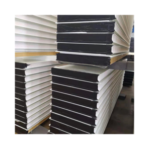 Building Materials Prefab House Polyurethane PU Sandwich  Panel Fireproof Wall