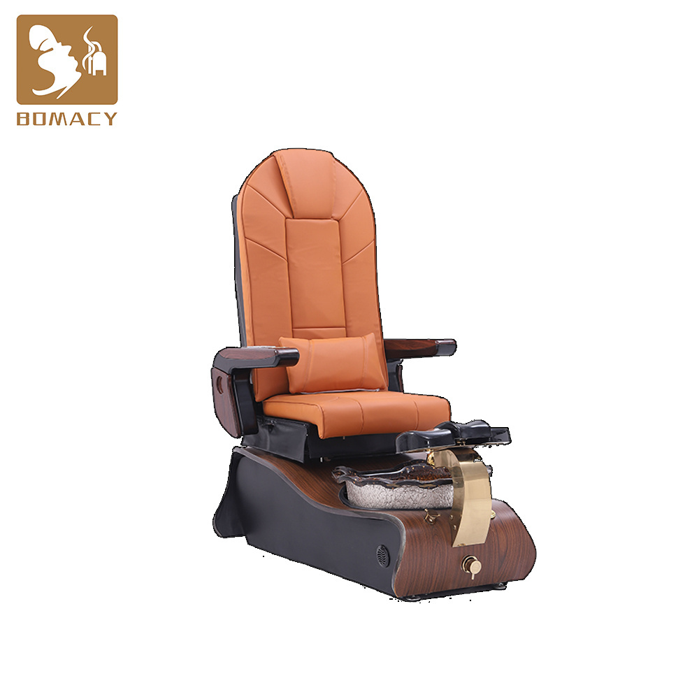 New modern pedicure spa salon furniture foot nail spa chairs professional cheap massage chair from Bomacy