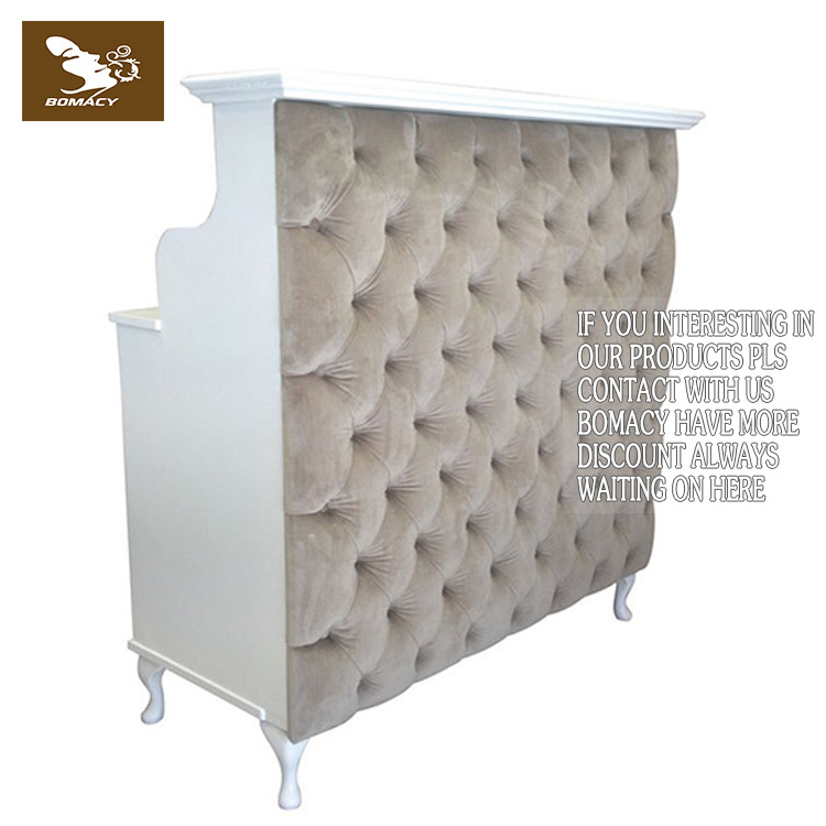 Bomacy Newest Beauty Salon Furniture Used Styling Luxury Reception Desk Cheap Price Wholesale