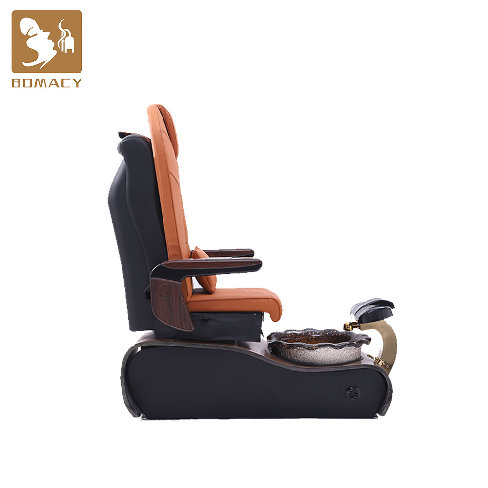 New modern pedicure spa salon furniture foot nail spa chairs professional cheap massage chair from Bomacy