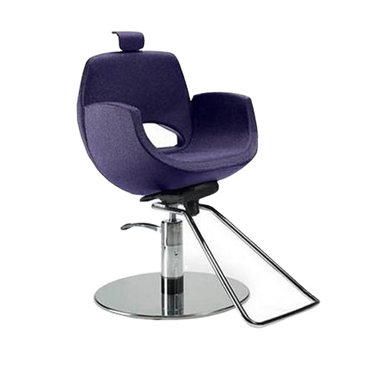 Bomacy Wholesale Barber Chair Purple Modern Antique wholesale Salon Furniture Barber Chair Low Price