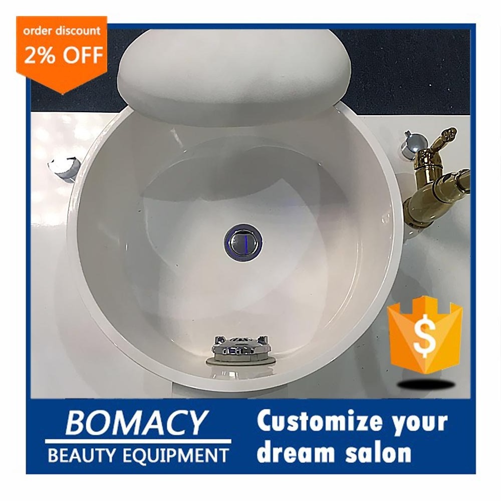 Bomacy Hot Sale High Quality Foot SPA Pedicure Sink/Bowl Comes With Pull-Out Faucet