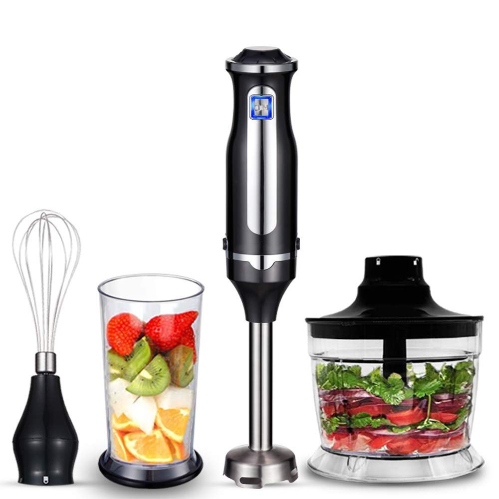 High Quality Household Cordless Rechargeable battery hand stick blender mixer