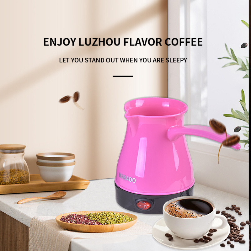 BOMA 2024 Colorful  Turkey Coffee Maker Portable Electrical Coffee Pot Boiled Milk Coffee Kettle