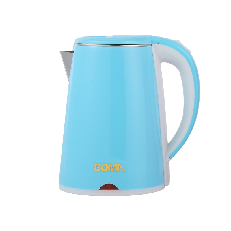 BOMA 1500w Keep-Warm Function home hotel appliance electric kettle 2.3L water tea 360 Degree Rotational double wall kettle