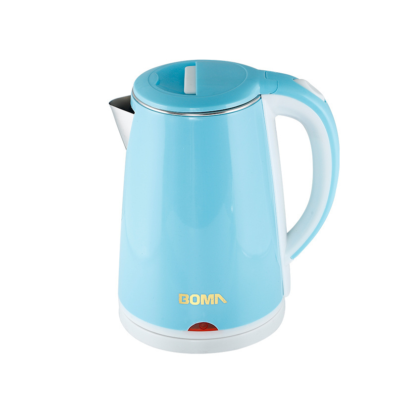 BOMA 1500w Keep-Warm Function home hotel appliance electric kettle 2.3L water tea 360 Degree Rotational double wall kettle