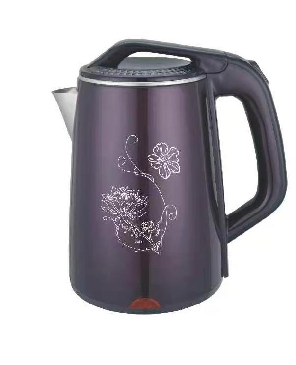 BOMA Plastic Large Capacity Double Layer Scald Prevention Electric Kettle Boil-Dry Protection Cordless Electric Kettle