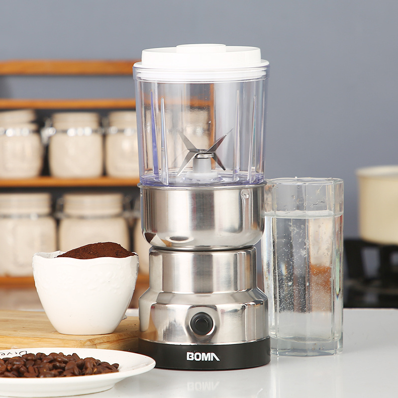 BOMA Mini Electric stainless Steel electric coffee grinder dry food spice coffee bean machine grinder