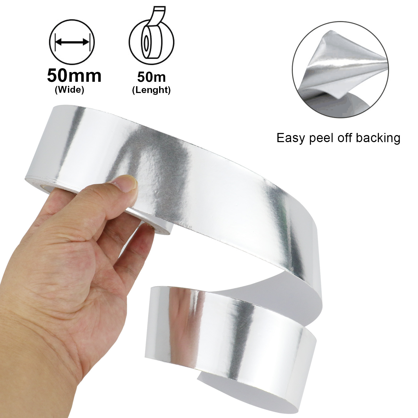 Self Adhesive Aluminum Foil Tape for HVAC