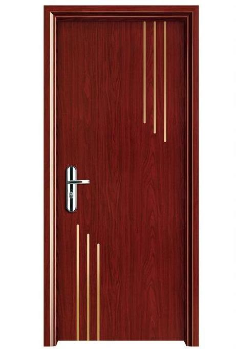 Top selling decorative bathroom door HSB-02 WPC door in Guangzhou