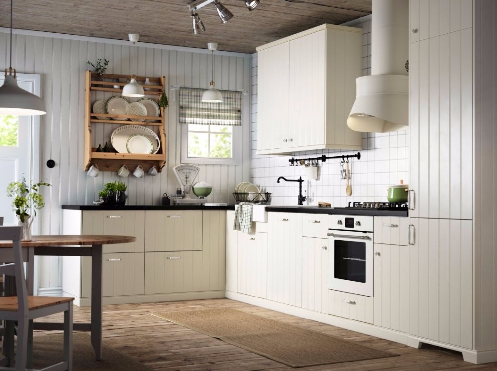 European Style White Classic Kitchen Cabinet