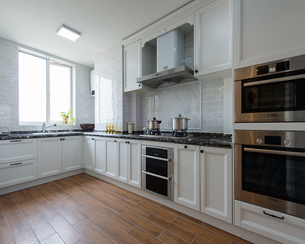 European Style White Classic Kitchen Cabinet