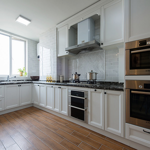 European Style White Classic Kitchen Cabinet