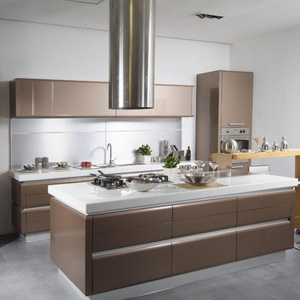 Latest Modern Aluminum Cabinet Modular Kitchen