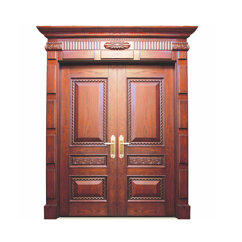 Luxury Wooden Door Exterior Expensive Double Door