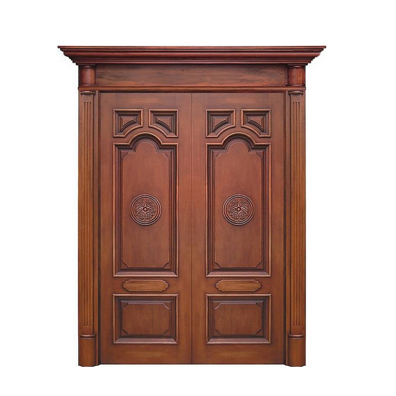 Luxury Wooden Door Exterior Expensive Double Door