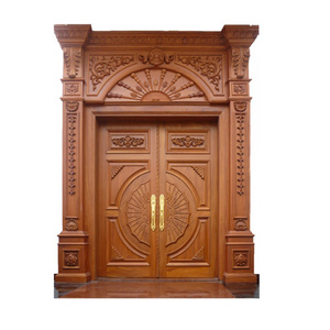 Luxury Wooden Door Exterior Expensive Double Door