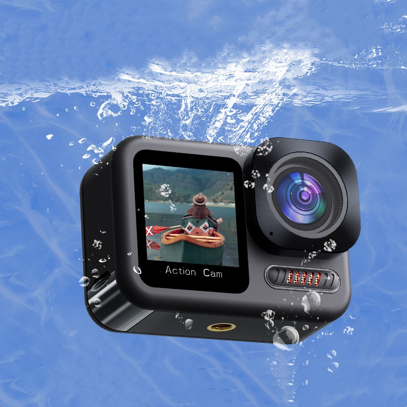 Drop ship NEW arrived 5K 30FPS HD sport camera WiFi EIS Outdoor sports DV Dual Screen Touch Body Waterproof go pro Action Camera