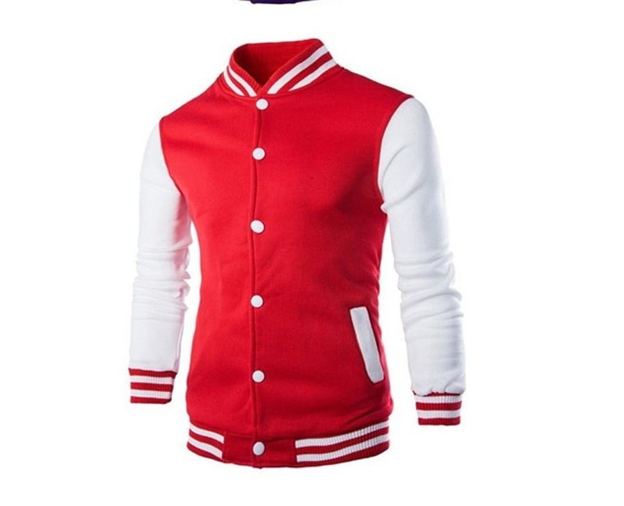 Plus size  college jackets wholesale blank varsity jackets custom logo plain letterman varsity men's  jackets