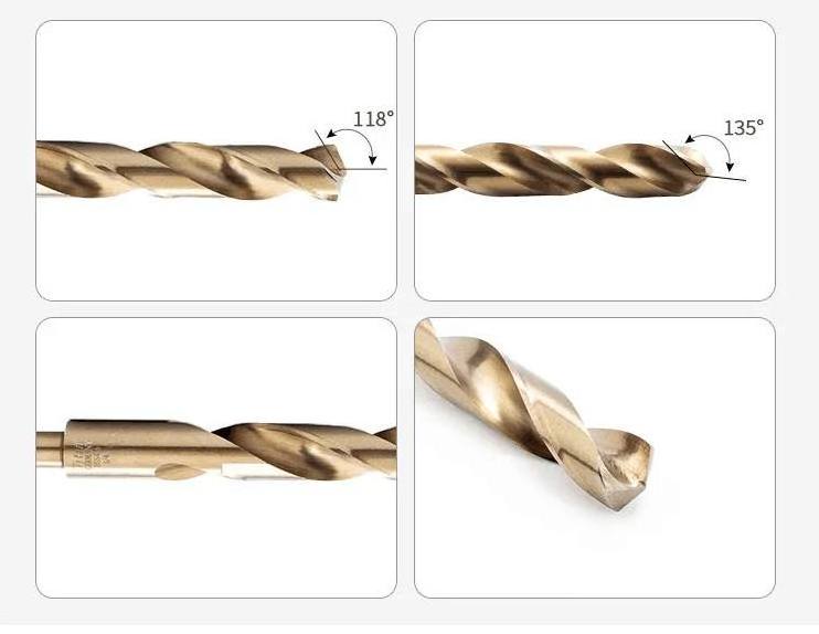 drill bit set tools- K wood drilling twist straight shank DIN338  hss sets for metal drilling