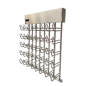 Industrial Top Hung Wall Mount Food Grade Stainless Steel Boot Dryer Shoe Dryer Rack